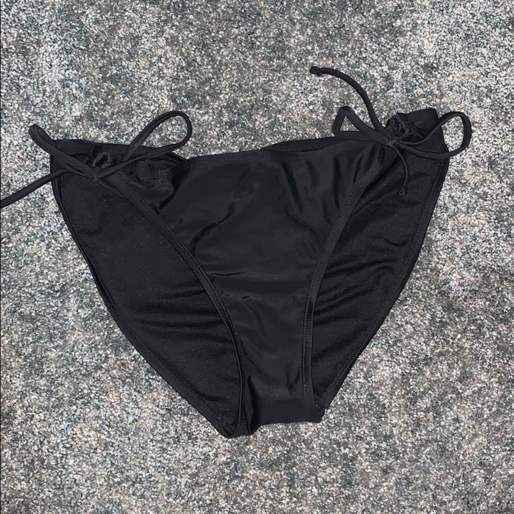 hot water black bikini bottoms